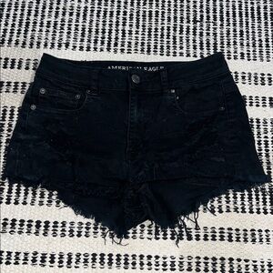 American Eagle Outfitters Black Stretch Denim